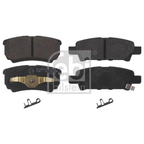 Bremsbelagsatz Scheibenbremse Febi Bilstein 16774 f&uuml;r Chrysler Dodge Mitsubishi