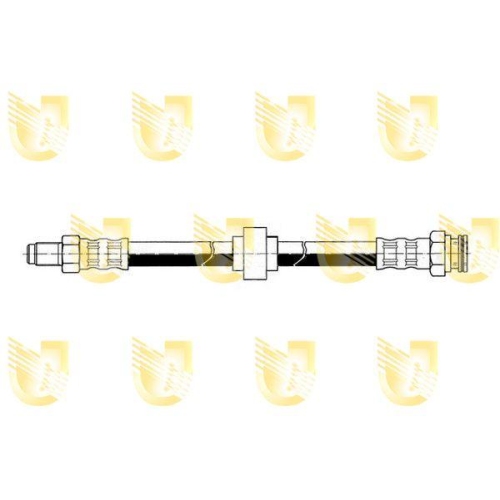 Bremsschlauch Unigom 379091 f&uuml;r Citro&euml;n Peugeot Vorne
