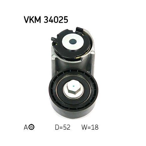Belt Tensioner V Ribbed Belt Skf VKM 34025 for Ford Jaguar