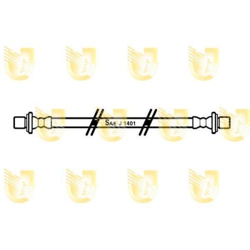 Bremsschlauch Unigom 377564 für Toyota Hinten