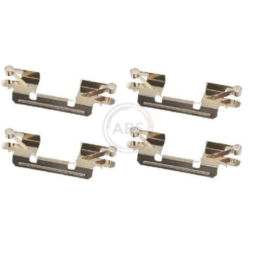 Zubeh&ouml;rsatz Scheibenbremsbelag A.b.s. 1769Q f&uuml;r Mitsubishi Nissan Vorderachse