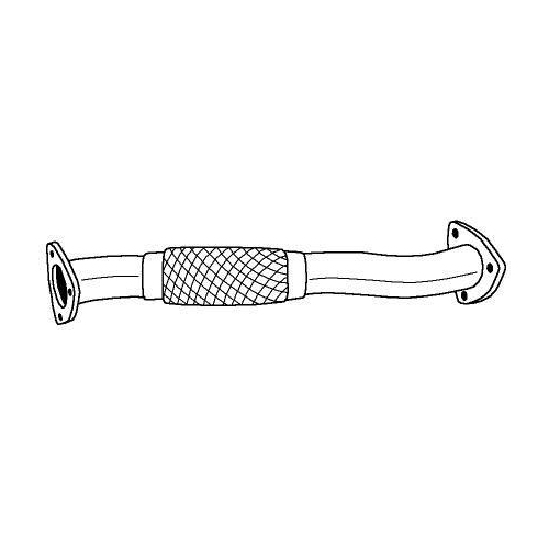 Abgasrohr Sigam 11216 f&uuml;r Fiat Peugeot Vorne