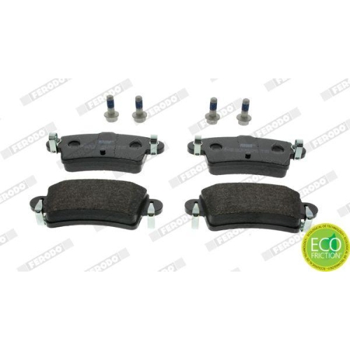 Bremsbelagsatz Scheibenbremse Ferodo FVR1453 Premier Eco Friction f&uuml;r Nissan