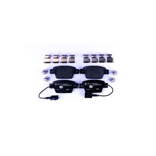 Bremsbelagsatz Scheibenbremse Hella 8DB 355 020-181 f&uuml;r Fiat Lancia Ferrari Amc