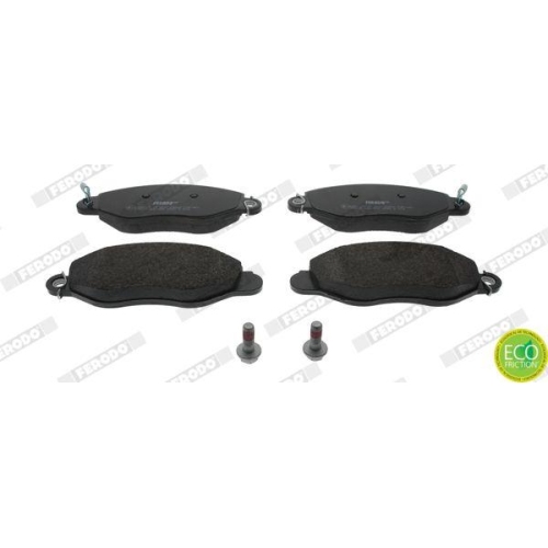 Brake Pad Set Disc Brake Ferodo FVR1461 Premier Eco Friction for Ford Front Axle