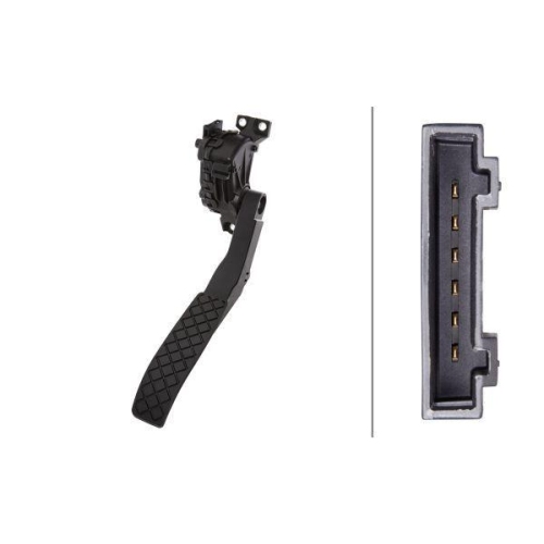 Sensor Fahrpedalstellung Hella 6PV 008 026-711 f&uuml;r Audi Porsche VW