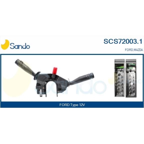 Lenkstockschalter Sando SCS72003.1 für Ford Mazda Für Fahrzeuge Mit Obd