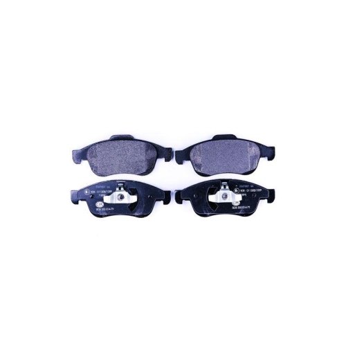 Bremsbelagsatz Scheibenbremse Hella 8DB 355 014-791 f&uuml;r Mitsubishi Nissan Dacia