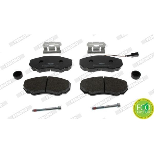 Bremsbelagsatz Scheibenbremse Ferodo FVR1478 Premier Eco Friction f&uuml;r Citro&euml;n