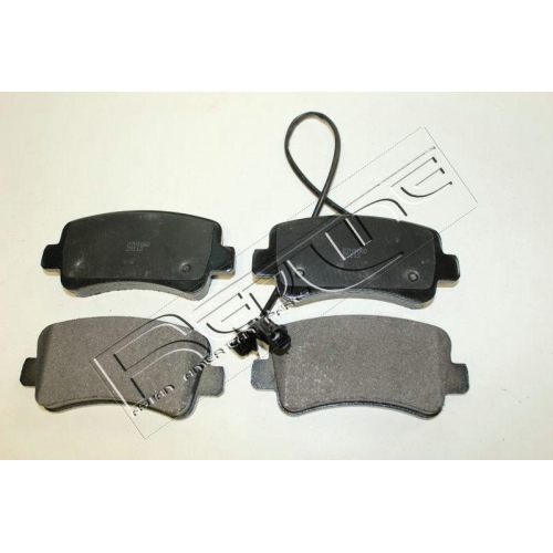 Bremsbelagsatz Scheibenbremse Red-line 27NI060 f&uuml;r Nissan Opel Renault