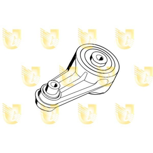 Lagerung Motor Unigom 396157 f&uuml;r Renault Hinten