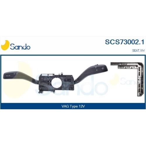 Lenkstockschalter Sando SCS73002.1 f&uuml;r Vag F&uuml;r Fahrzeuge Mit Obd