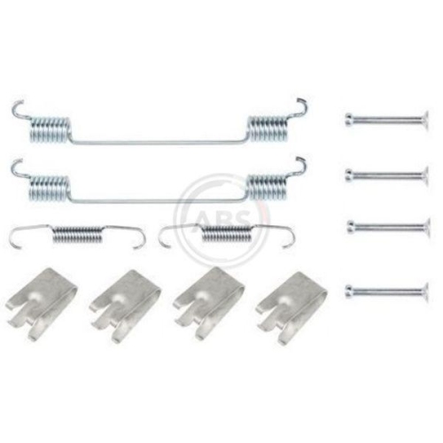 Zubeh&ouml;rsatz Bremsbacken A.b.s. 0883Q f&uuml;r Fiat Skoda VW Hinterachse