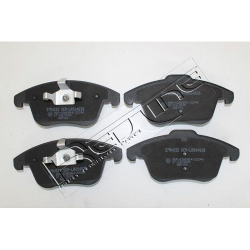 Bremsbelagsatz Scheibenbremse Red-line 27RV022 f&uuml;r Ford Opel Volvo Land Rover
