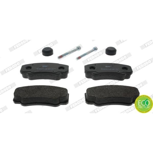 Bremsbelagsatz Scheibenbremse Ferodo FVR1480 Premier Eco Friction f&uuml;r Citro&euml;n