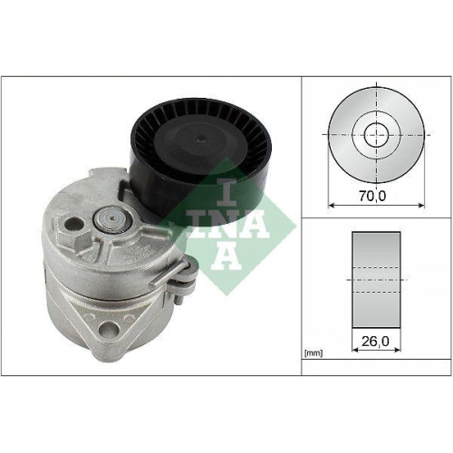 Riemenspanner Keilrippenriemen Schaeffler Ina 534 0104 10 für Bmw Mini