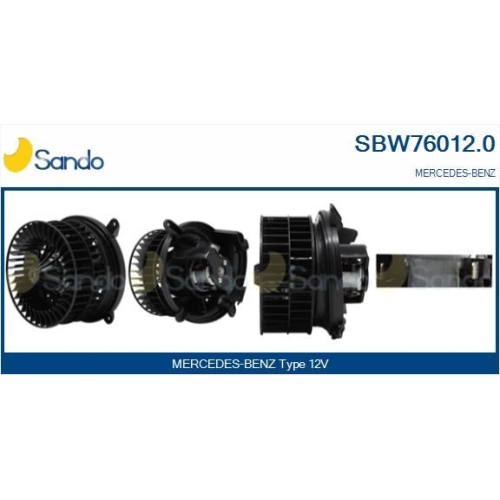 Innenraumgebl&auml;se Sando SBW76012.0 f&uuml;r Mercedes Benz