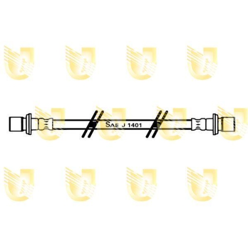 Bremsschlauch Unigom 377585 für Toyota Hinten