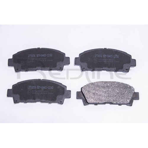 Bremsbelagsatz Scheibenbremse Red-line 27TO056 f&uuml;r Nissan Toyota Lexus