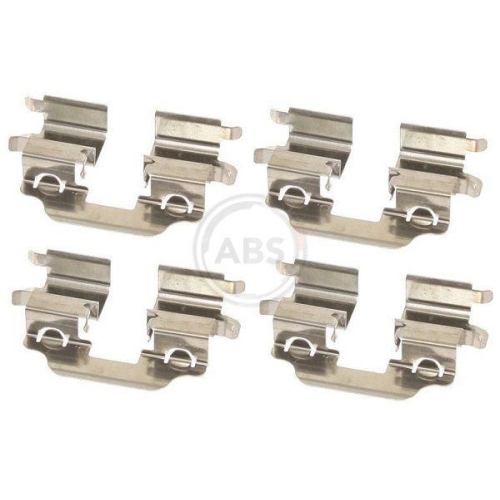 Zubehörsatz Scheibenbremsbelag A.b.s. 1773Q für Renault Hinterachse