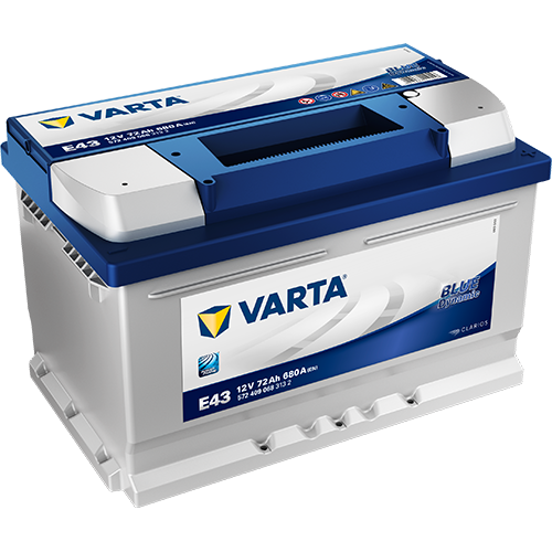 Starterbatterie Varta 5724090683132 Blue Dynamic für Bmw Citroën Daf Fiat Ford