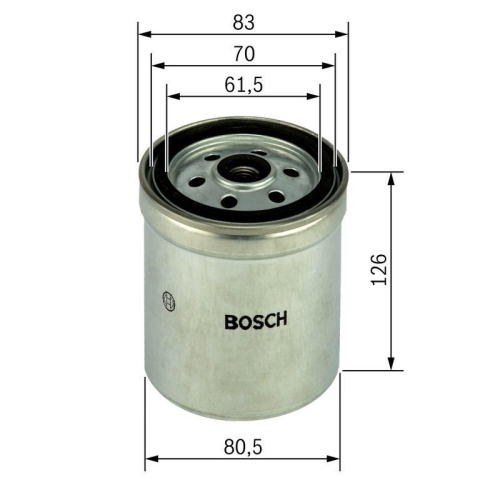 Kraftstofffilter Bosch 1457434295 f&uuml;r Man