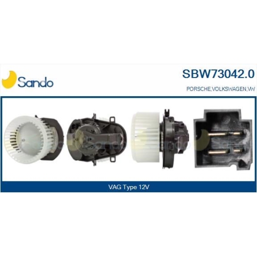 Innenraumgebl&auml;se Sando SBW73042.0 f&uuml;r Porsche Vag