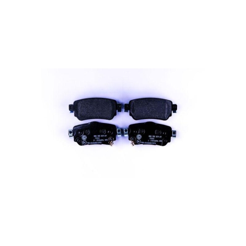 Bremsbelagsatz Scheibenbremse Hella 8DB 355 021-491 f&uuml;r Nissan Renault Infiniti