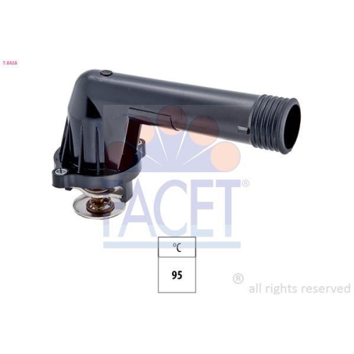 Thermostat K&uuml;hlmittel Facet 7.8428 Made In Italy - Oe Equivalent f&uuml;r Bmw