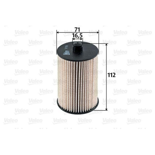 Kraftstofffilter Valeo 587930 f&uuml;r VW