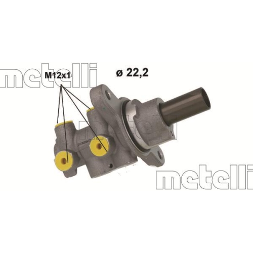 Hauptbremszylinder Metelli 05-1214 f&uuml;r Renault Renault Trucks