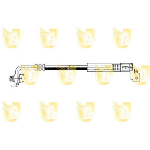 Bremsschlauch Unigom 377611 f&uuml;r Ford Vorderachse Links