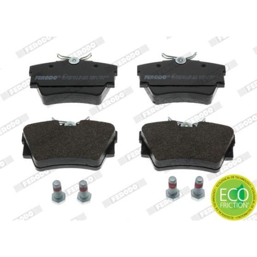 Brake Pad Set Disc Brake Ferodo FVR1516 Premier Eco Friction for Fiat Nissan