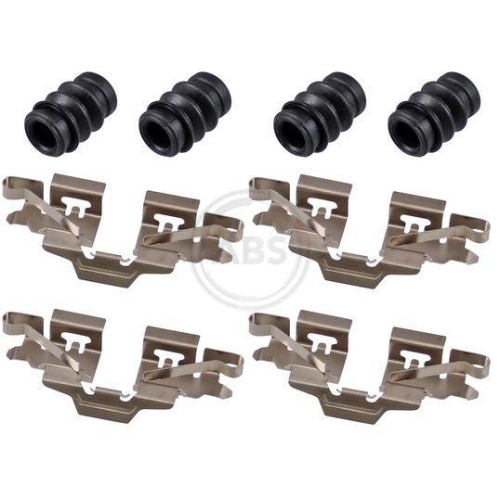 Zubehörsatz Scheibenbremsbelag A.b.s. 1808Q für Toyota Lexus Hinterachse