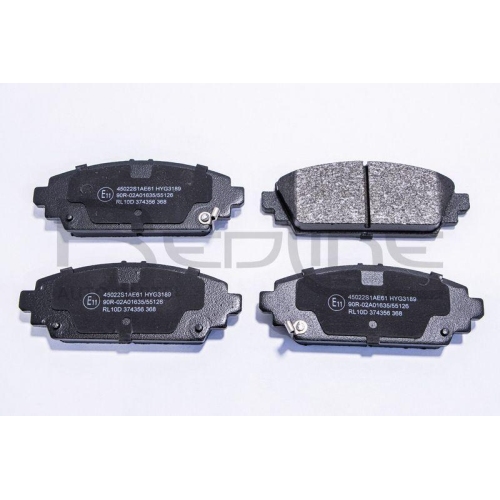 Bremsbelagsatz Scheibenbremse Red-line 27HO015 f&uuml;r Honda Vorderachse