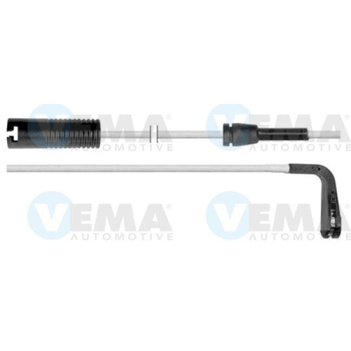 Warnkontakt Bremsbelagverschleiß Vema 117250 für Bmw Hinterachse Beidseitig