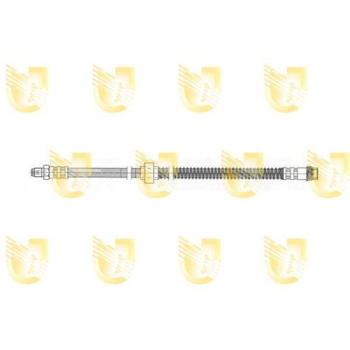 Bremsschlauch Unigom 377697 f&uuml;r Citro&euml;n Vorne