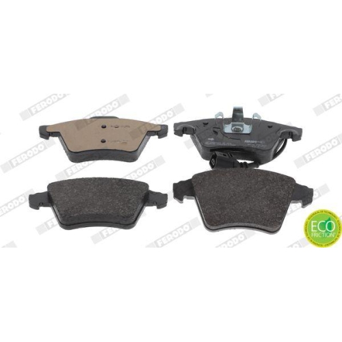 Brake Pad Set Disc Brake Ferodo FVR1642 Premier Eco Friction for VW Front Axle