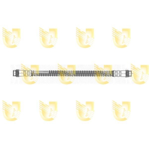 Bremsschlauch Unigom 377698 f&uuml;r Citro&euml;n Hinten