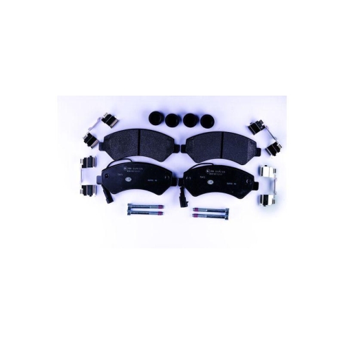 Bremsbelagsatz Scheibenbremse Hella 8DB 355 023-011 f&uuml;r Fiat Ferrari Vorderachse