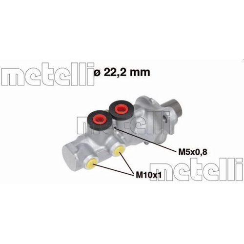 Hauptbremszylinder Metelli 05-0692 f&uuml;r Citro&euml;n Peugeot