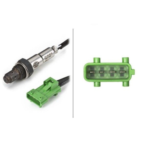 Lambdasonde Hella 6PA 358 066-261 f&uuml;r Citro&euml;n Peugeot Citro&euml;n/peugeot