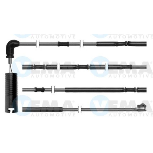 Warnkontakt Bremsbelagverschleiß Vema 117253 für Bmw Hinterachse