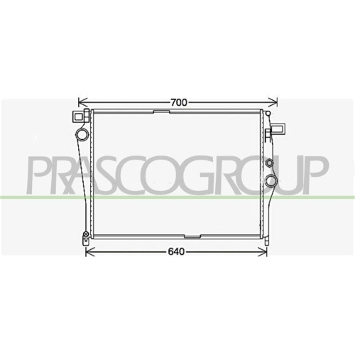 K&uuml;hler Motork&uuml;hlung Prasco ME442R003 Prascoselection f&uuml;r Mercedes Benz