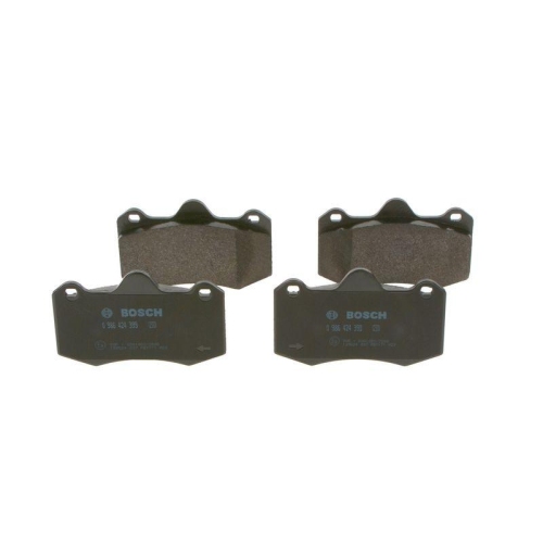 Bremsbelagsatz Scheibenbremse Bosch 0986424399 f&uuml;r Audi Renault Seat Skoda VW