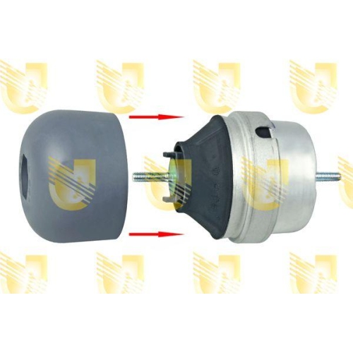 Lagerung Motor Unigom 396200 f&uuml;r Audi Skoda VW Vorne Rechts