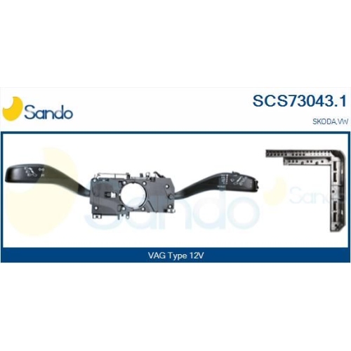 Lenkstockschalter Sando SCS73043.1 f&uuml;r Vag F&uuml;r Fahrzeuge Mit Obd