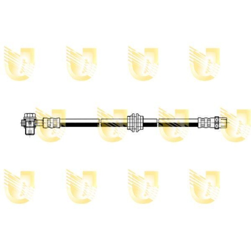 Bremsschlauch Unigom 377756 f&uuml;r Innocenti Mini Hinten