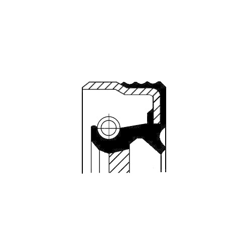 Shaft Seal Manual Transmission Corteco 01017588B for Iveco Khd