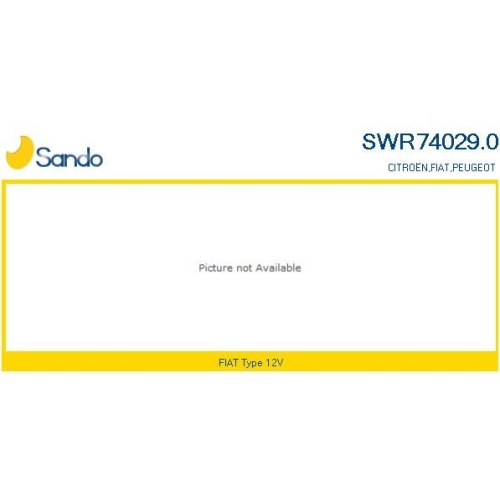 Schalter Fensterheber Sando SWR74029.0 für Fiat Citroën/peugeot Fahrerseitig